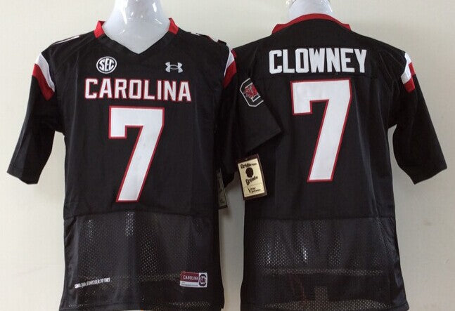 Men's South Carolina Gamecock Jadeveon Clowney Black Player Game Jersey