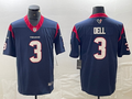 Men's Houston Texans Tank Dell Navy Player Game Jersey