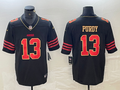 Men's San Francisco 49ers Brock Purdy Black Player Game Jersey
