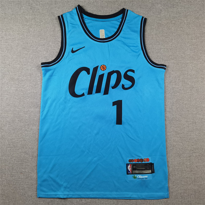 Men's LA Clippers James Harden Light Blue 2024/25 Swingman Player Jersey - City Edition